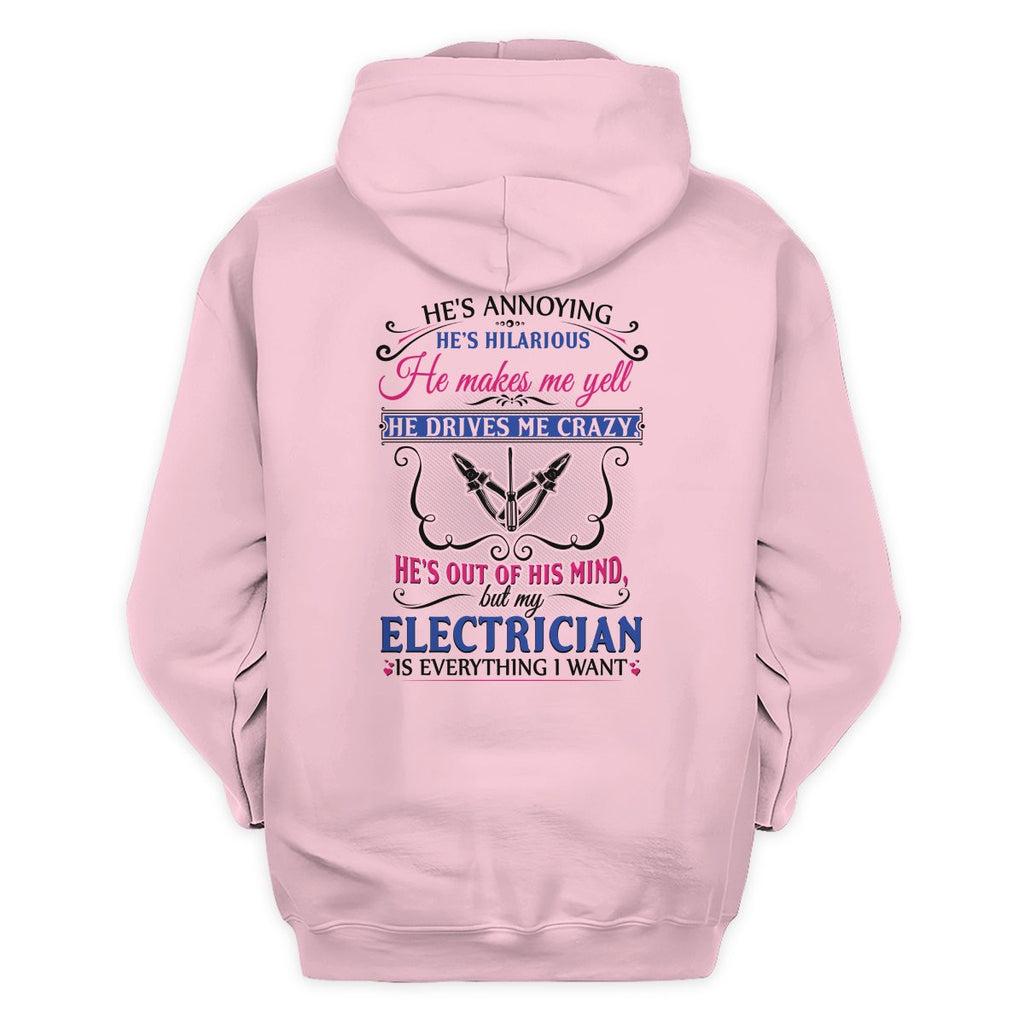 Awesome Electrician's Lady-T-Shirt - grunx260804-0067