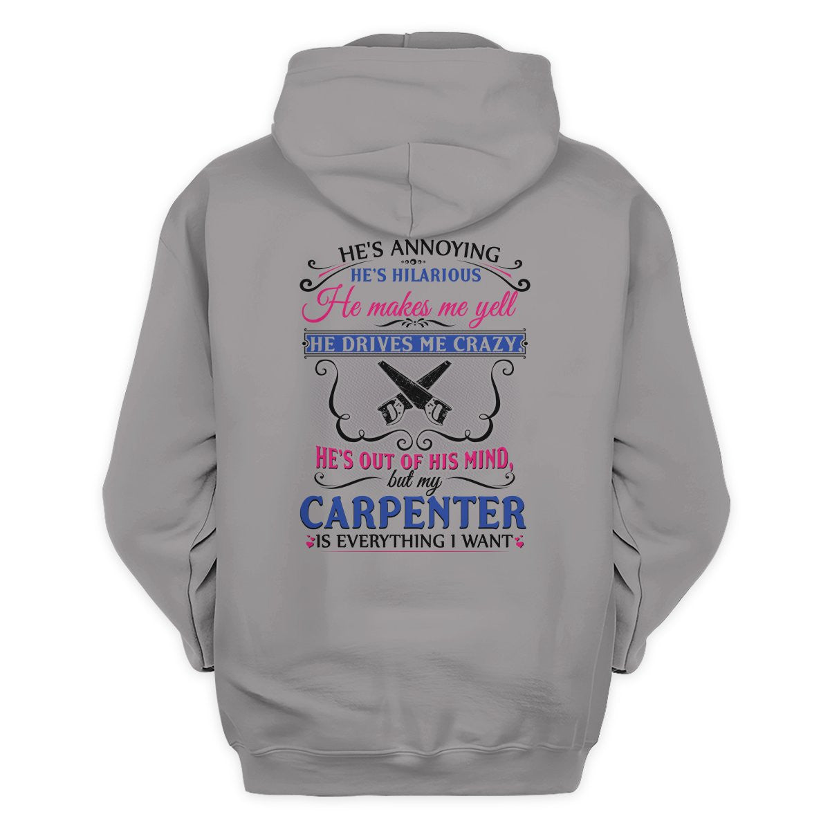 Awesome Carpenter's Lady-T-Shirt-#M110225HILLA5BCARPZ6