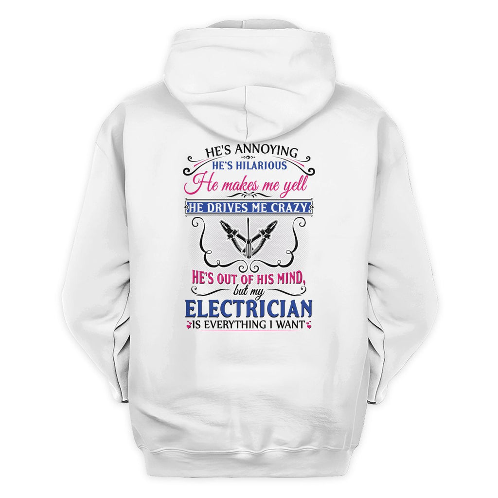 Awesome Electrician's Lady-T-Shirt - grunx260804-0067