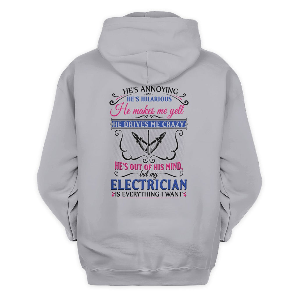 Awesome Electrician's Lady-T-Shirt - grunx260804-0067