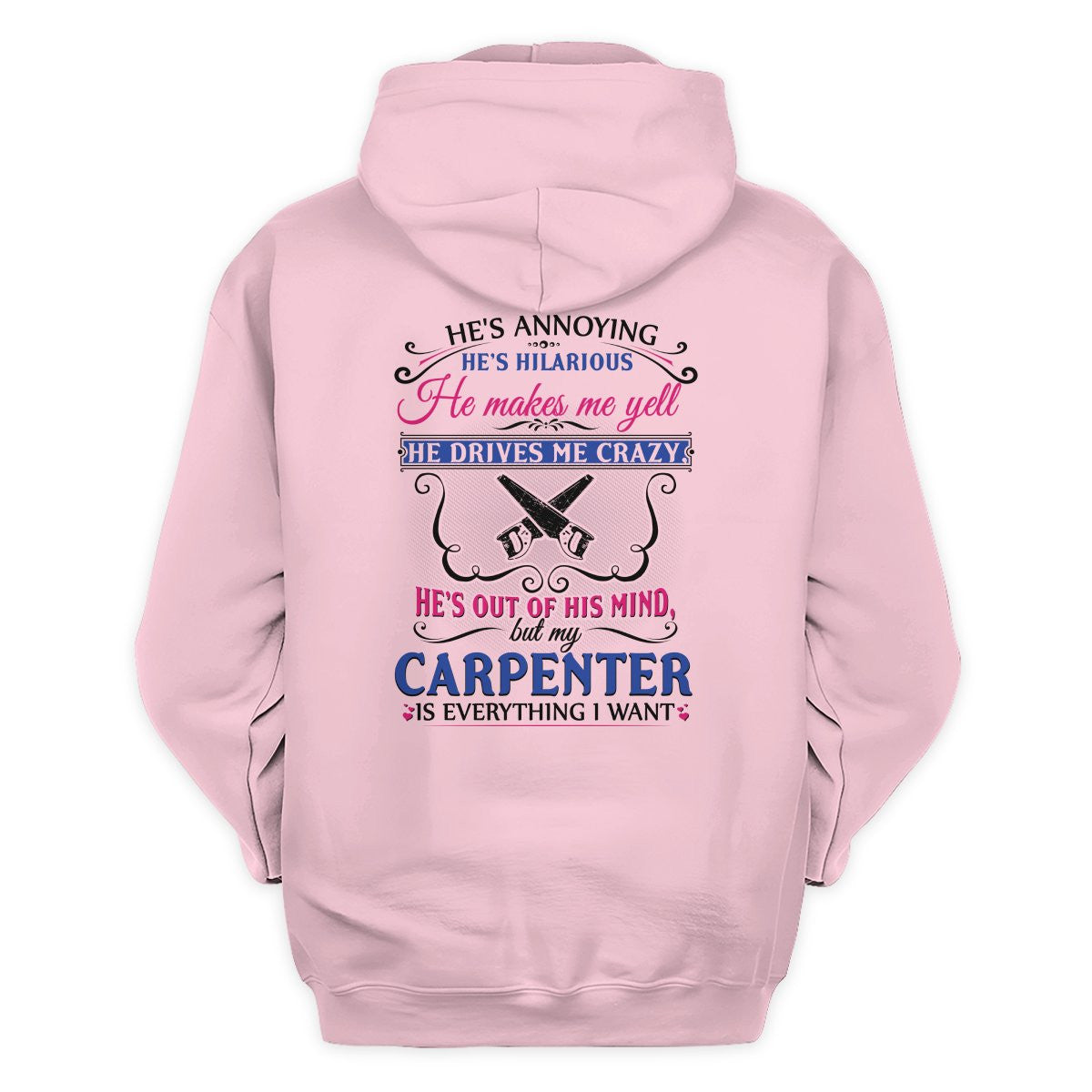 Awesome Carpenter's Lady-T-Shirt-#M110225HILLA5BCARPZ6