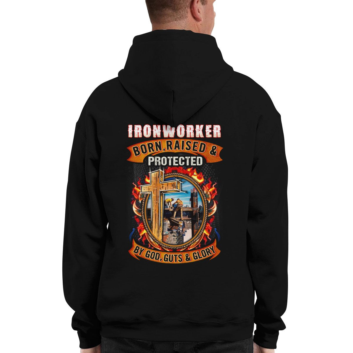 Awesome Ironworker-Hoodie - grunx260804-0291