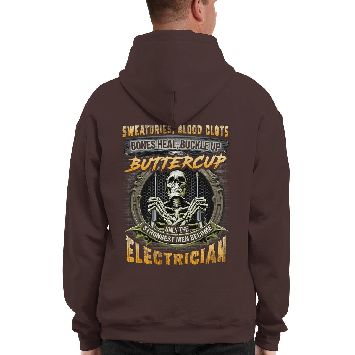 Awesome Electrician-Hoodie - grunx260804-0044