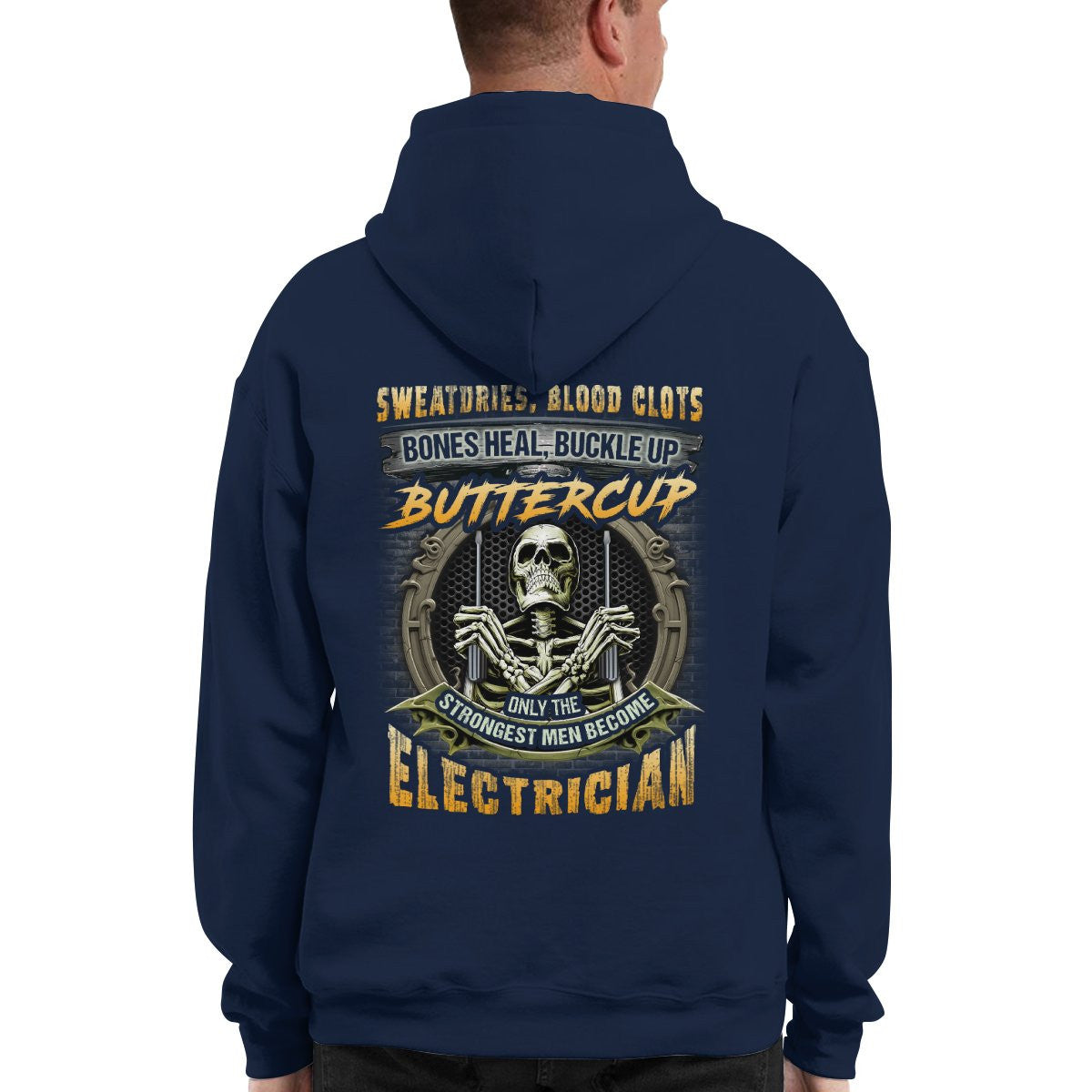 Awesome Electrician-Hoodie - grunx260804-0044