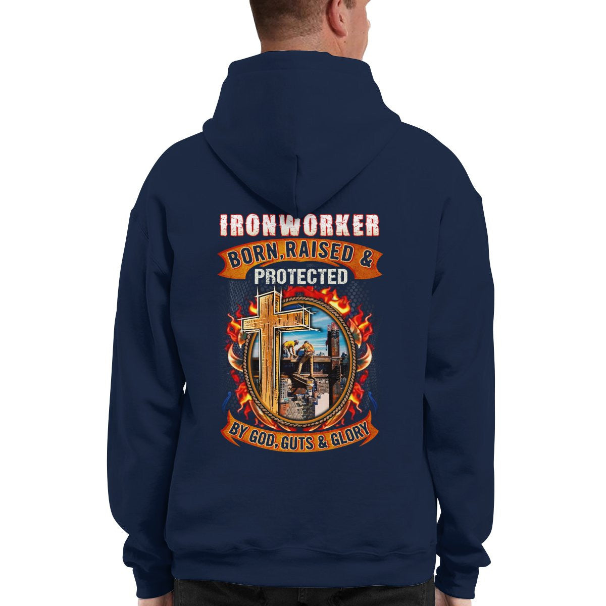 Awesome Ironworker-Hoodie - grunx260804-0291