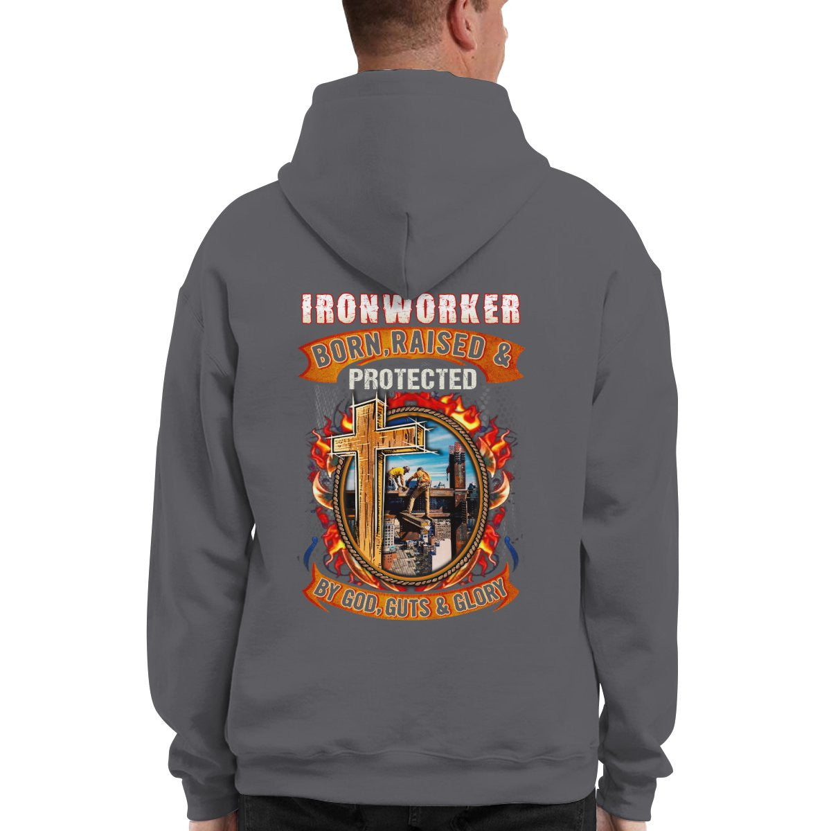 Awesome Ironworker-Hoodie - grunx260804-0291