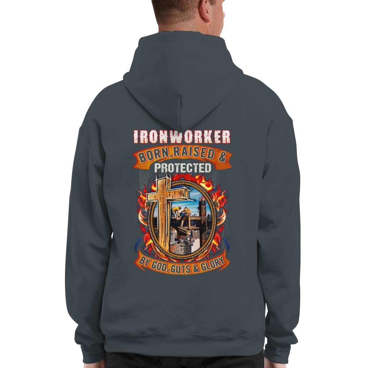Awesome Ironworker-Hoodie - grunx260804-0291