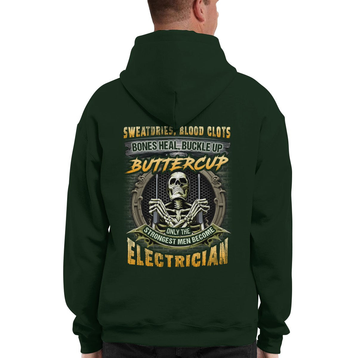 Awesome Electrician-Hoodie - grunx260804-0044