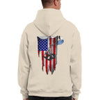 American Pride Machinist Apparel - USA Flag T-Shirt, Hoodie & More - grunx260804-0155