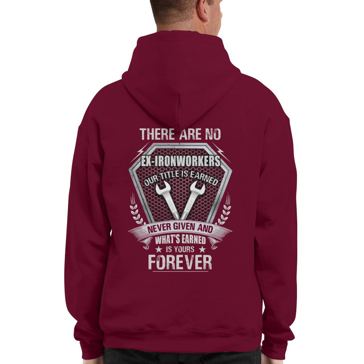 Awesome Ironworker-Hoodie - grunx260804-0288