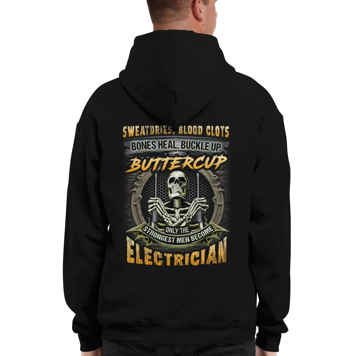 Awesome Electrician-Hoodie - grunx260804-0044