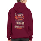 Awesome Electrician's lady-Hoodie - grunx260804-0066
