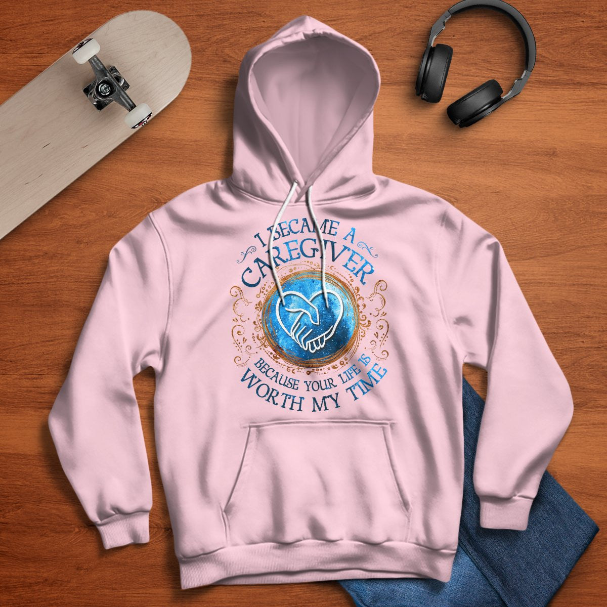 Awesome Caregiver-Hoodie-#F171224WORMY9FCAREZ4