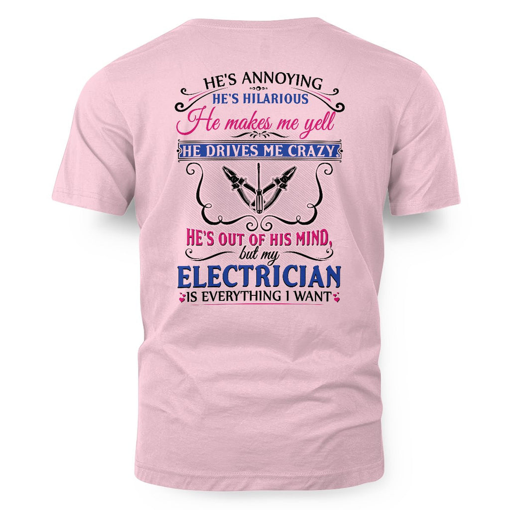Awesome Electrician's Lady-T-Shirt - grunx260804-0067