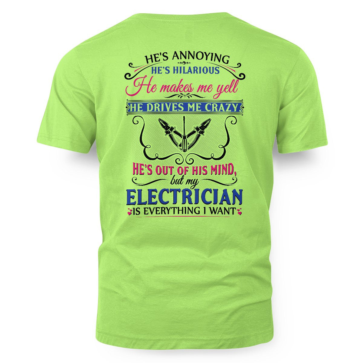 Awesome Electrician's Lady-T-Shirt - grunx260804-0067