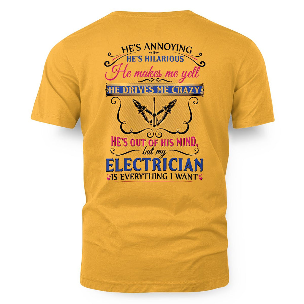 Awesome Electrician's Lady-T-Shirt - grunx260804-0067