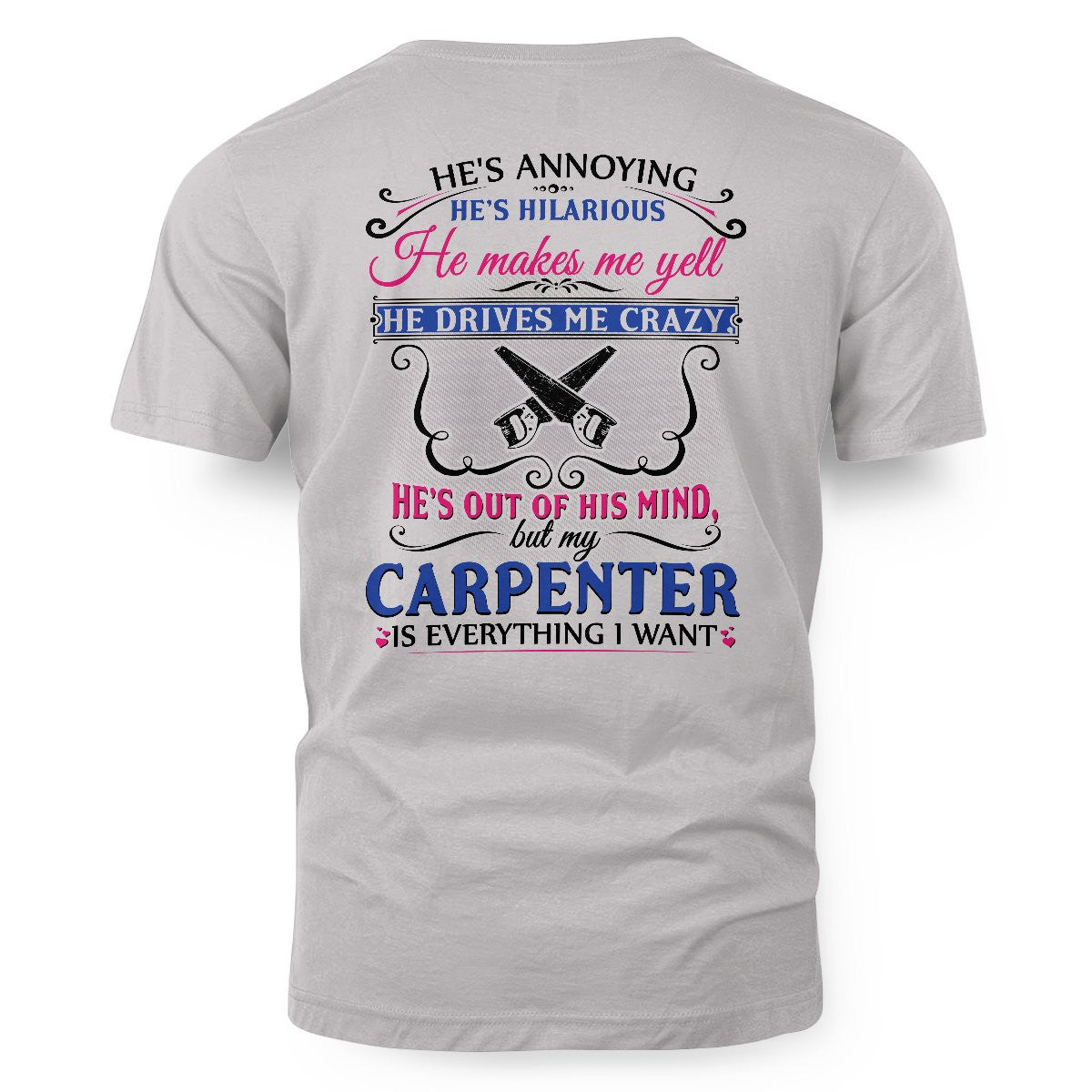 Awesome Carpenter's Lady-T-Shirt-#M110225HILLA5BCARPZ6