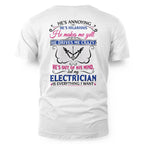 Awesome Electrician's Lady-T-Shirt - grunx260804-0067