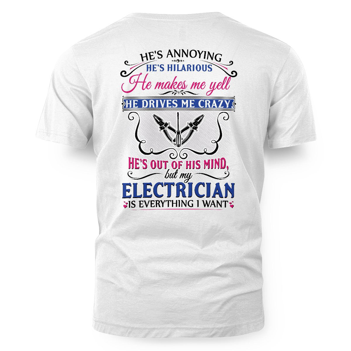 Awesome Electrician's Lady-T-Shirt - grunx260804-0067