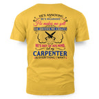 Awesome Carpenter's Lady-T-Shirt-#M110225HILLA5BCARPZ6