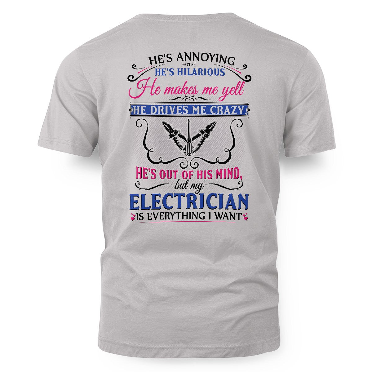 Awesome Electrician's Lady-T-Shirt - grunx260804-0067