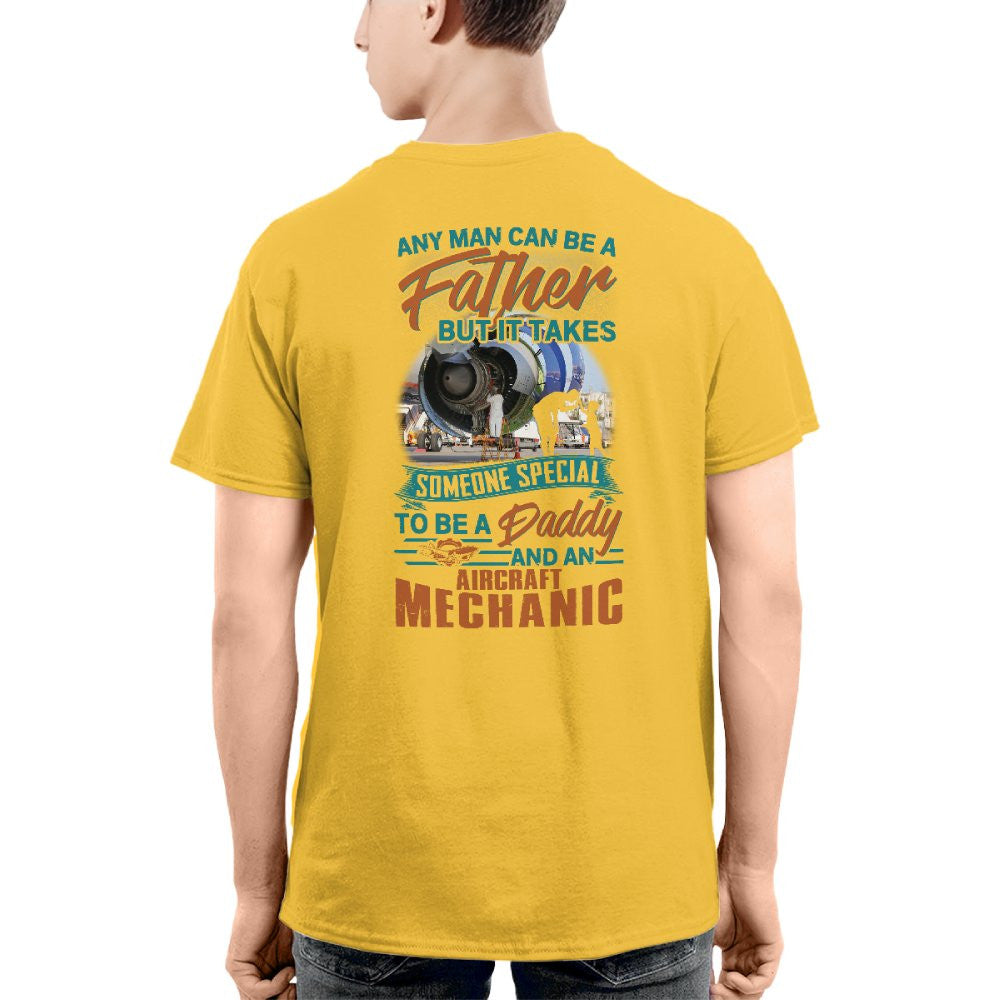 Someone Special Daddy - Aircraft Mechanic Fatherhood T-Shirt, Hoodie & More - grunx260804-0066