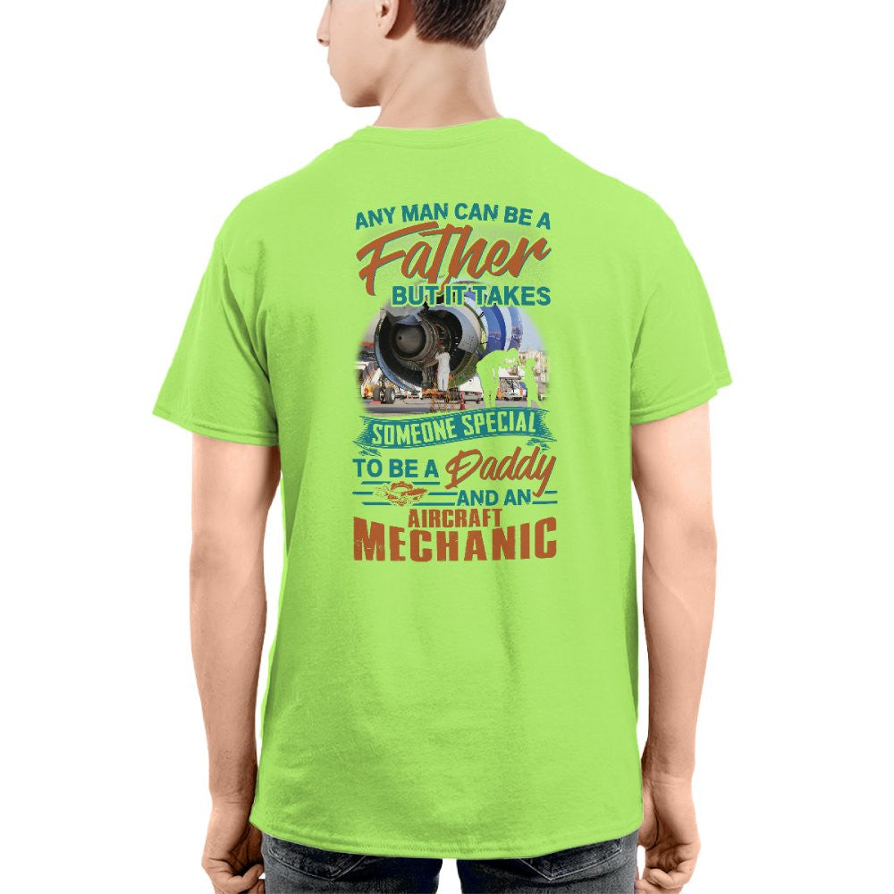 Someone Special Daddy - Aircraft Mechanic Fatherhood T-Shirt, Hoodie & More - grunx260804-0066