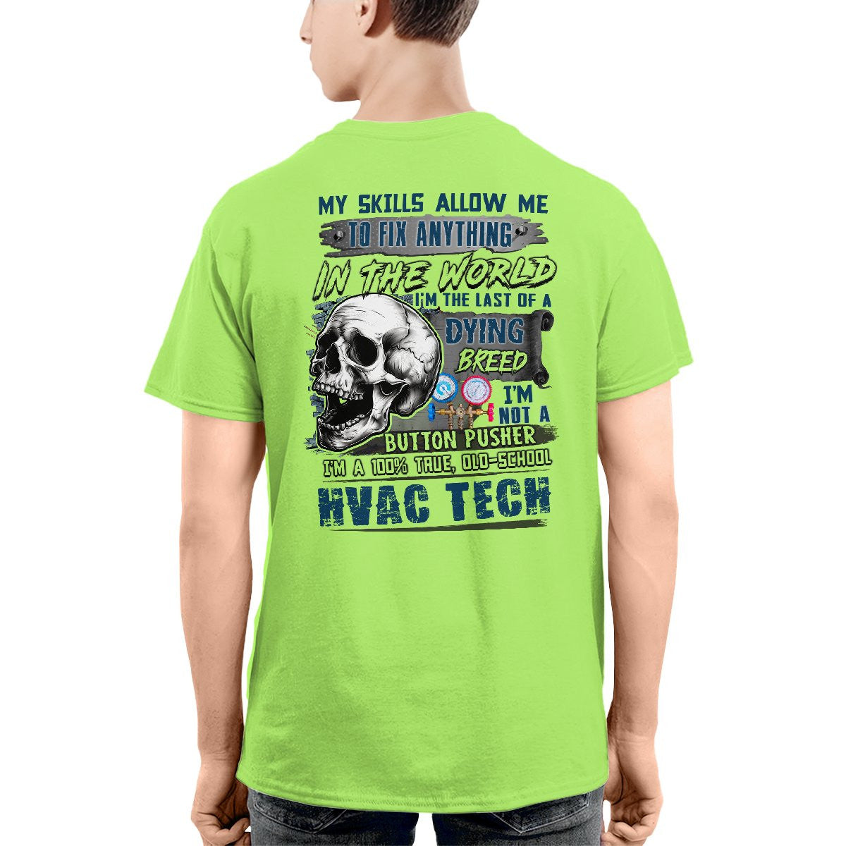 Awesome HVAC Tech-T-shirt - grunx260804-0239