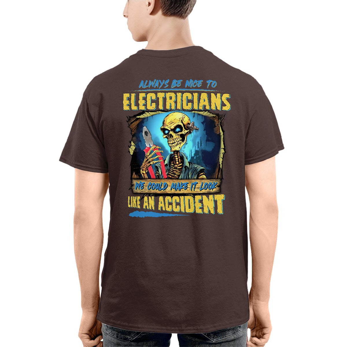 Always be nice to Electricians-Hoodie - grunx260804-0107