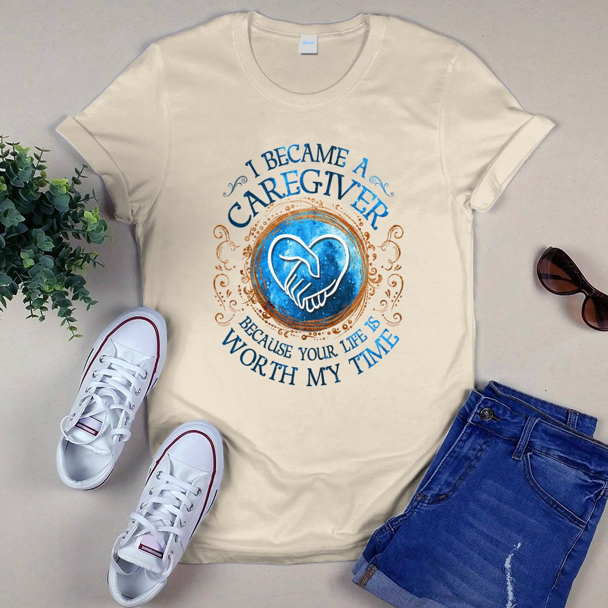 Awesome Caregiver-Hoodie-#F171224WORMY9FCAREZ4
