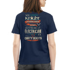 Awesome Electrician's lady-Hoodie - grunx260804-0066