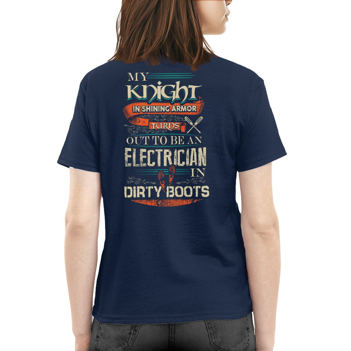 Awesome Electrician's lady-Hoodie - grunx260804-0066
