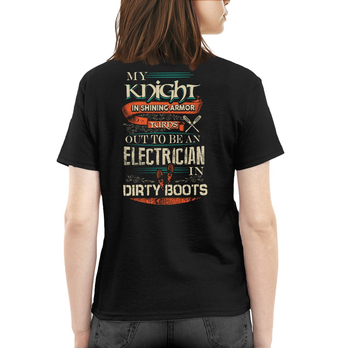 Awesome Electrician's lady-Hoodie - grunx260804-0066