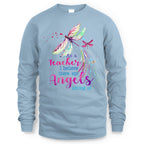 Angels Among Us - Watercolor Dragonfly Teacher T-Shirt, Hoodie & More - grunx260804-0156