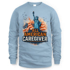 All American Caregiver - USA Pride T-Shirt, Hoodie & More - grunx260804-0087