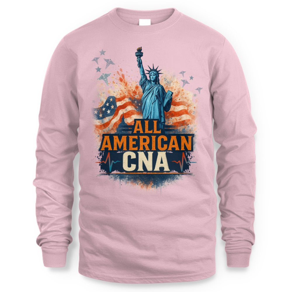 All American CNA - USA Pride T-Shirt, Hoodie & More - grunx260804-0088