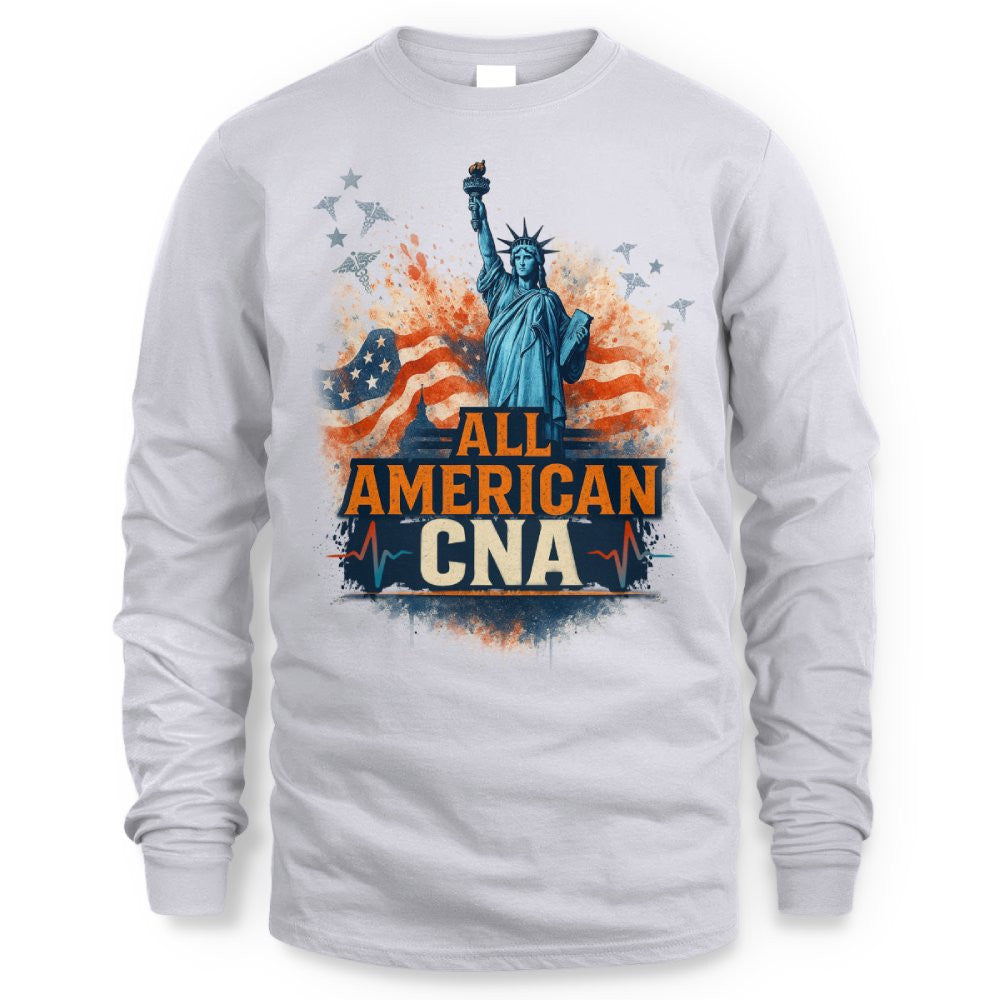 All American CNA - USA Pride T-Shirt, Hoodie & More - grunx260804-0088