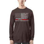 American Flag Lineman Apparel - Patriotic Utility Worker T-Shirt, Hoodie & More - grunx260804-0152