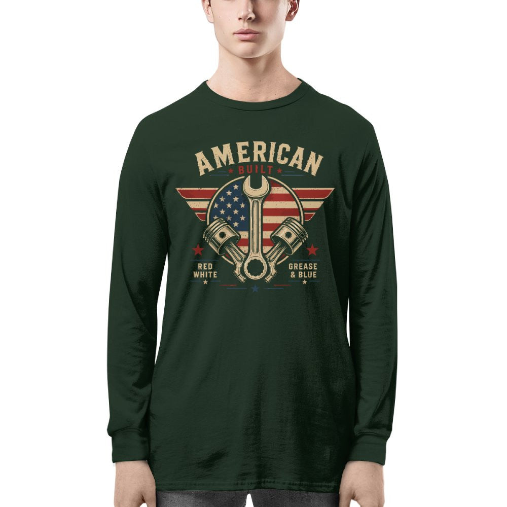 American Built Mechanic Apparel - Patriotic T-Shirt Hoodie & More - grunx260804-0120