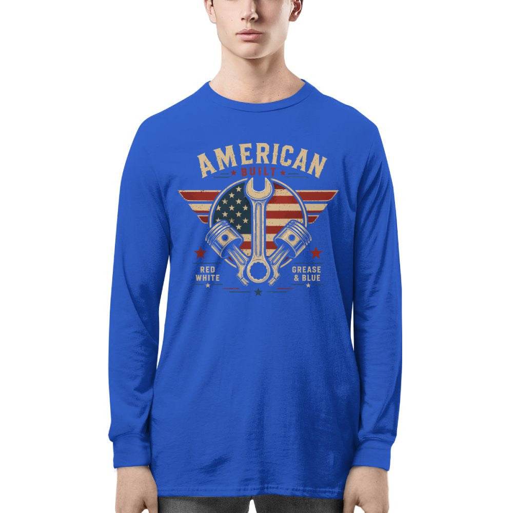 American Built Mechanic Apparel - Patriotic T-Shirt Hoodie & More - grunx260804-0120
