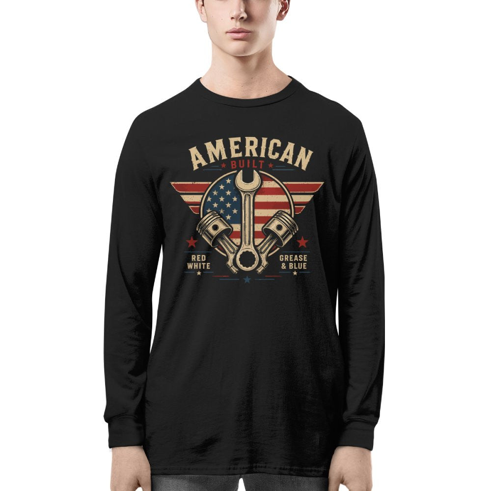 American Built Mechanic Apparel - Patriotic T-Shirt Hoodie & More - grunx260804-0120
