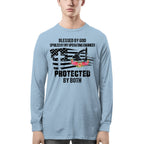 Blessed By God Protected By My Operating Engineer T-Shirt Hoodie & More - grunx260804-0181