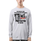 Blessed By God Protected By My Operating Engineer T-Shirt Hoodie & More - grunx260804-0181