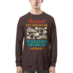 Retired But Forever Operating Engineer - Work Pride T-Shirt Hoodie & More - grunx260804-0229