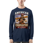 American By Birth Carpenter Patriotic T-Shirt Hoodie & More - grunx260804-0125