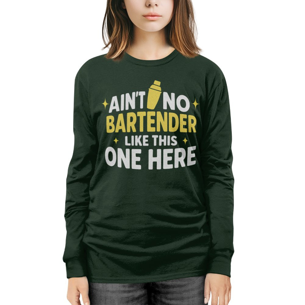 Ain't No Bartender Like This One Here Apparel - Bold Bartender Pride T-Shirt, Hoodie & More - grunx260804-0080
