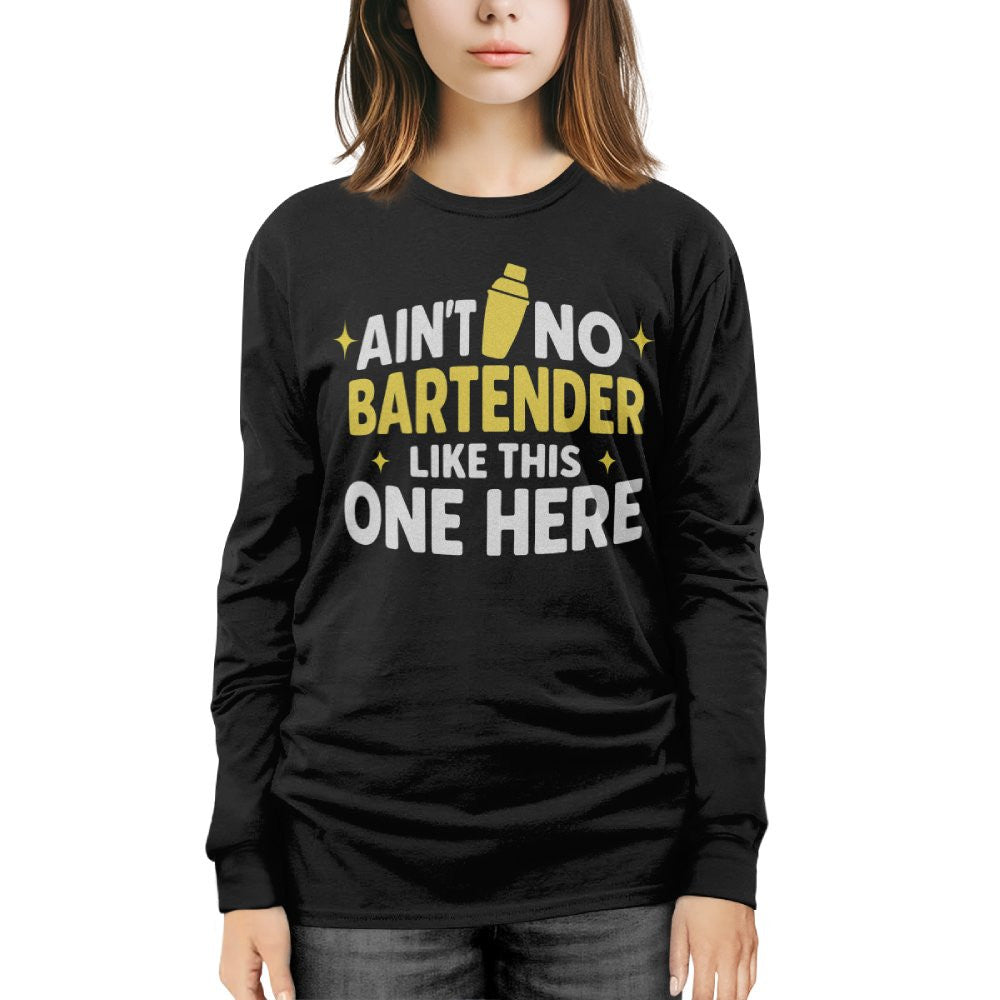 Ain't No Bartender Like This One Here Apparel - Bold Bartender Pride T-Shirt, Hoodie & More - grunx260804-0080