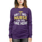 Ain't No Nurse Like This One Here Apparel - Bold Nurse Pride T-Shirt, Hoodie & More - grunx260804-0082