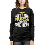 Ain't No Nurse Like This One Here Apparel - Bold Nurse Pride T-Shirt, Hoodie & More - grunx260804-0082