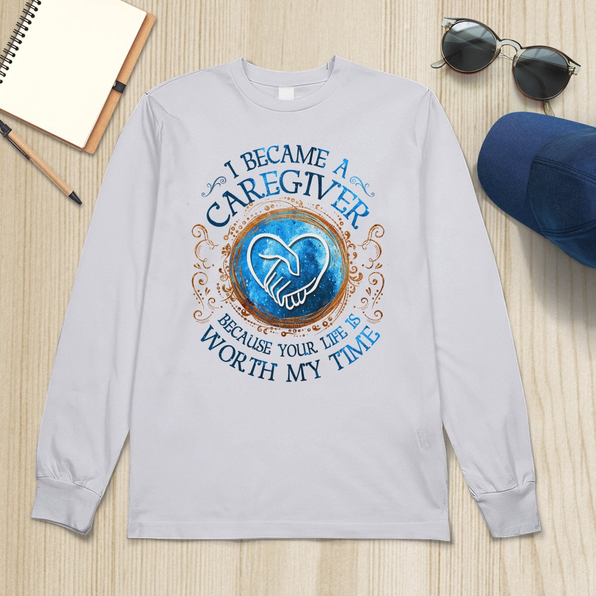 Awesome Caregiver-Hoodie-#F171224WORMY9FCAREZ4